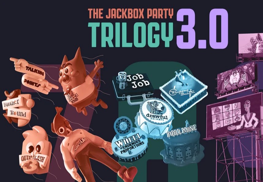 The Jackbox Party Trilogy 3.0 Steam CD Key