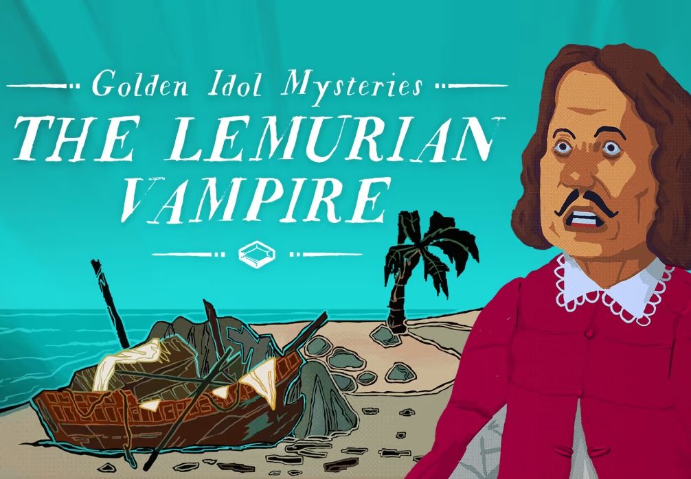 The Case Of The Golden Idol - Golden Idol Mysteries: The Lemurian Vampire DLC Steam CD Key
