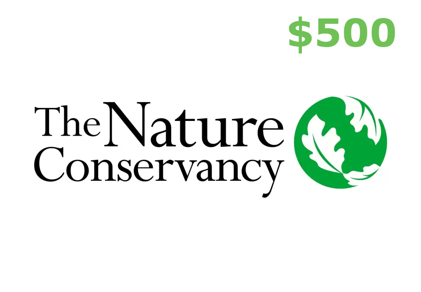The Nature Conservancy $500 Gift Card US