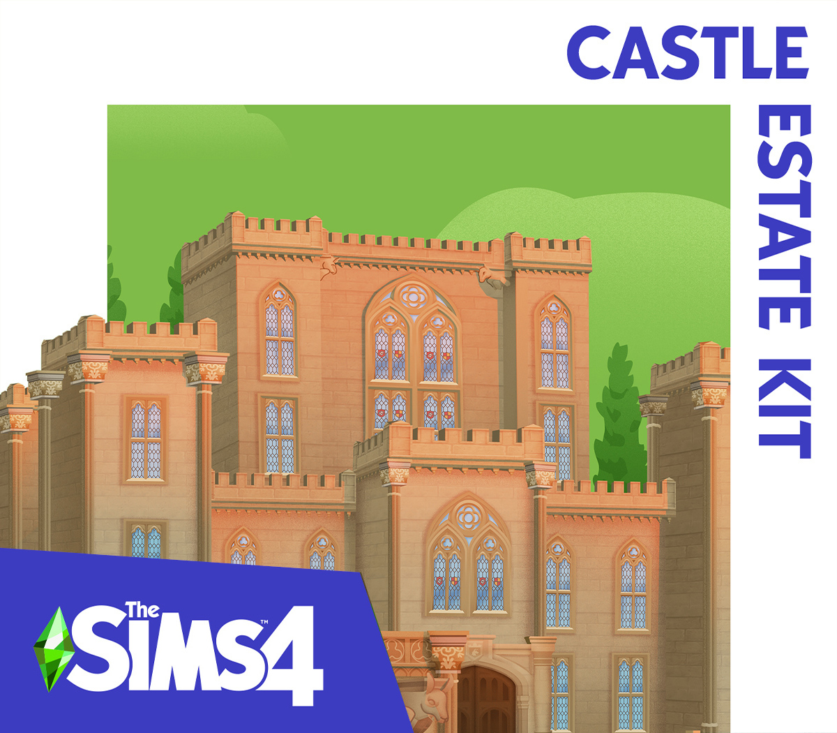 cover The Sims 4 - Castle Estate Kit DLC Origin