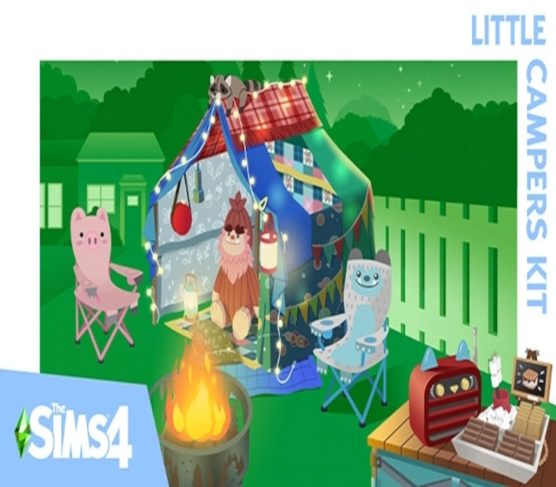 cover The Sims 4 - Little Campers Kit DLC PC EA App