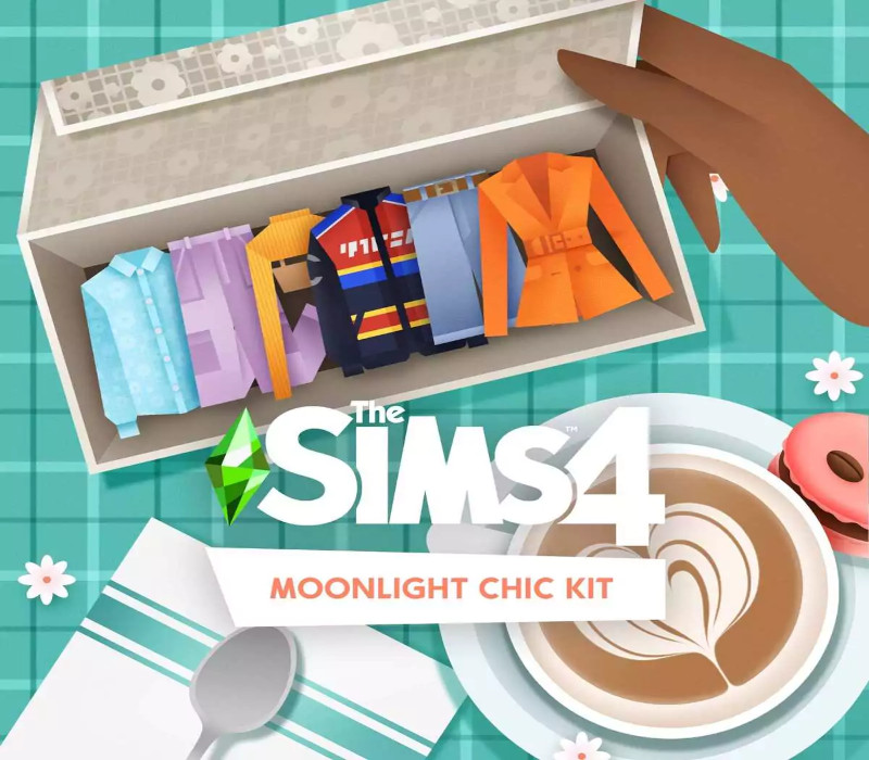 cover The Sims 4 - Moonlight Chic Kit DLC PC EA App