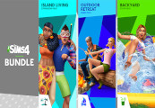 The Sims 4 Outdoor Bundle - Island Living, Outdoor Retreat, and Backyard Stuff DLCs Origin CD Key