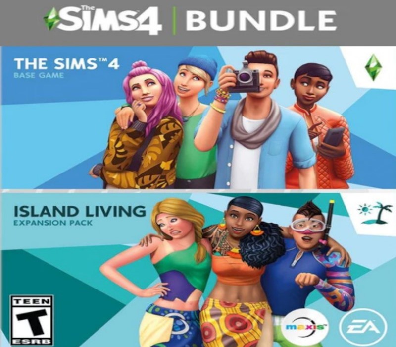 The Sims 4 + Island Living Bundle Origin