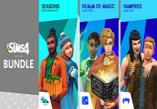 The Sims 4 Bundle Pack: Seasons + Magic + Vampires DLCs Origin CD