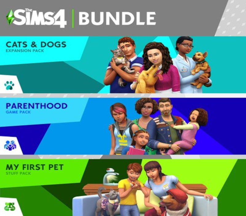 cover The Sims 4 - The Sims 4 Pet Lovers Bundle Origin