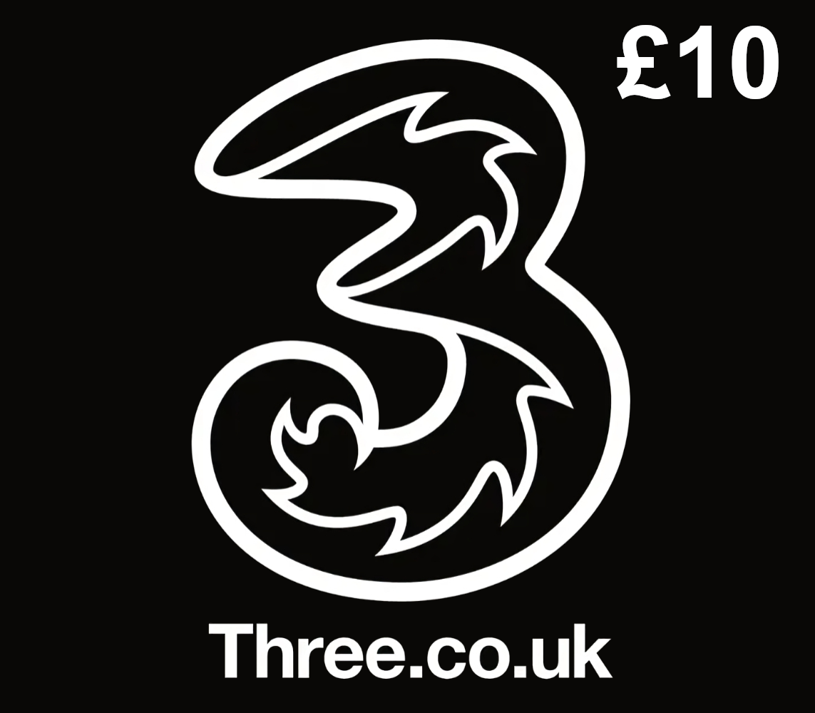 

Three Mobile £10 Voucher UK