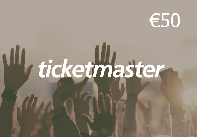 Ticketmaster €50 Gift Card BE