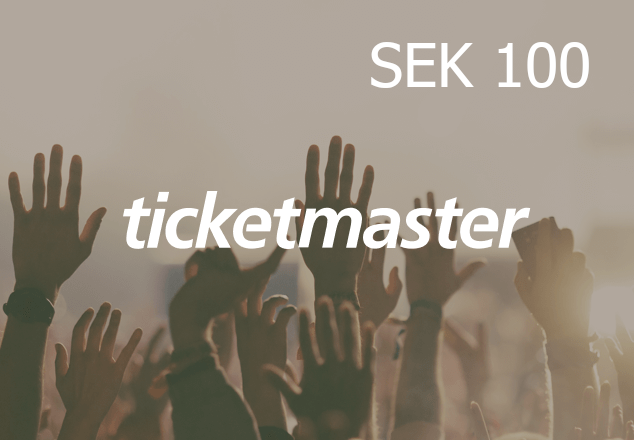 Ticketmaster 100 SEK Gift Card SE