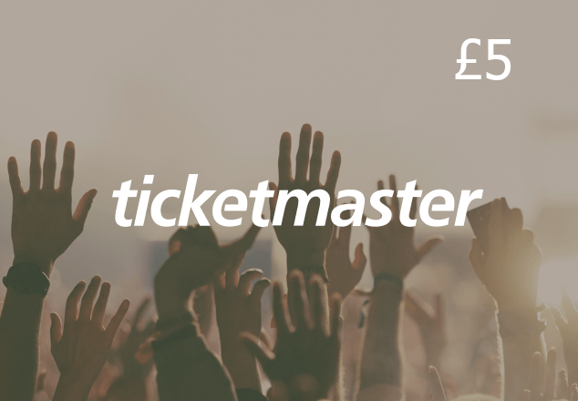 Ticketmaster £5 Gift Card UK