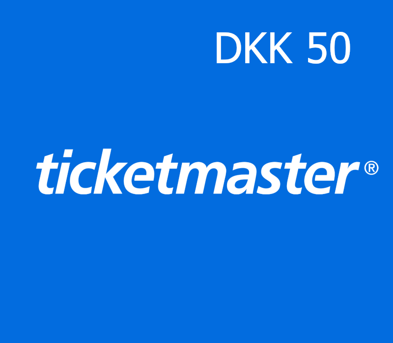 

Ticketmaster 50 DKK Gift Card DK