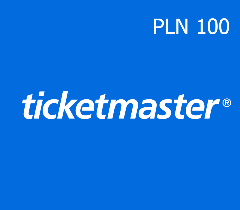 

Ticketmaster 100 PLN Gift Card PL