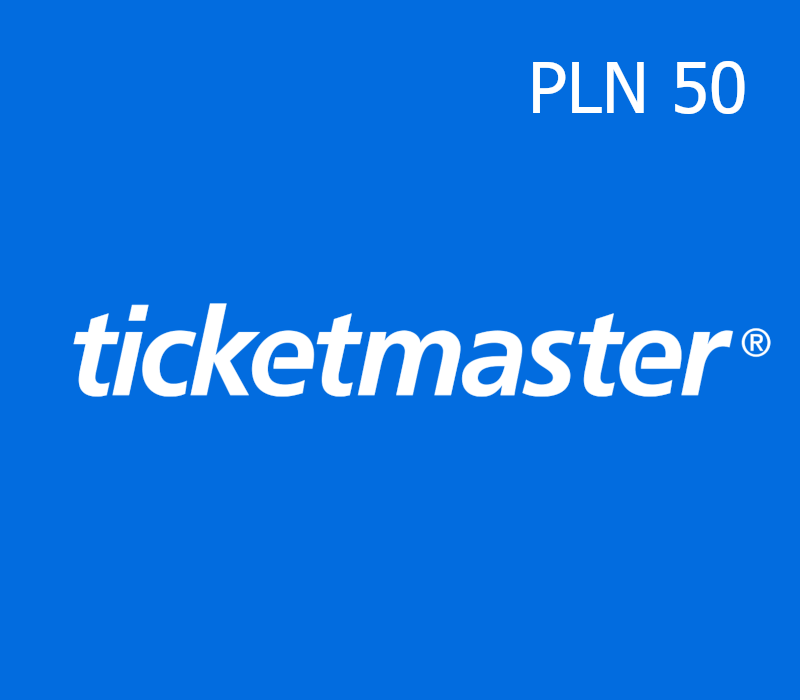 

Ticketmaster 50 PLN Gift Card PL