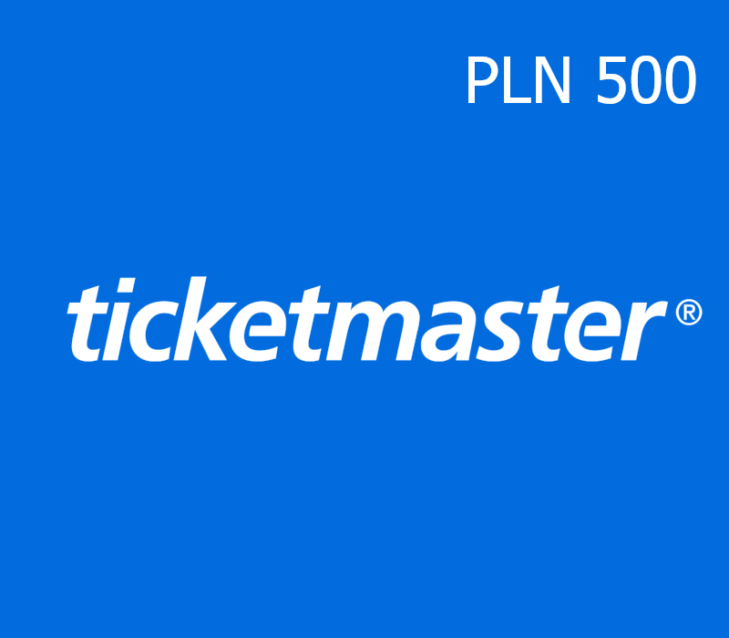 

Ticketmaster 500 PLN Gift Card PL