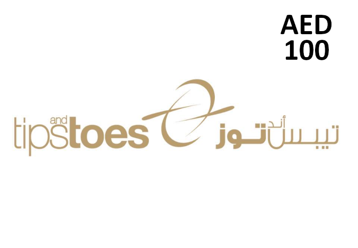Tips And Toes 100 AED Gift Card AE