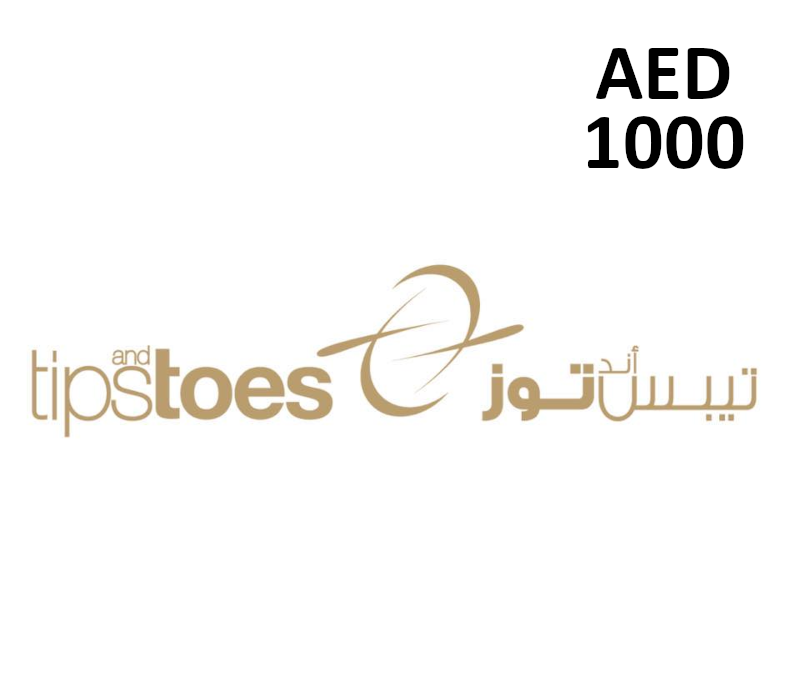 

Tips and Toes 1000 AED Gift Card AE