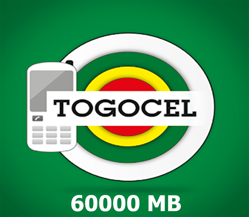 

Togocel 60000 MB Data Mobile Top-up TG