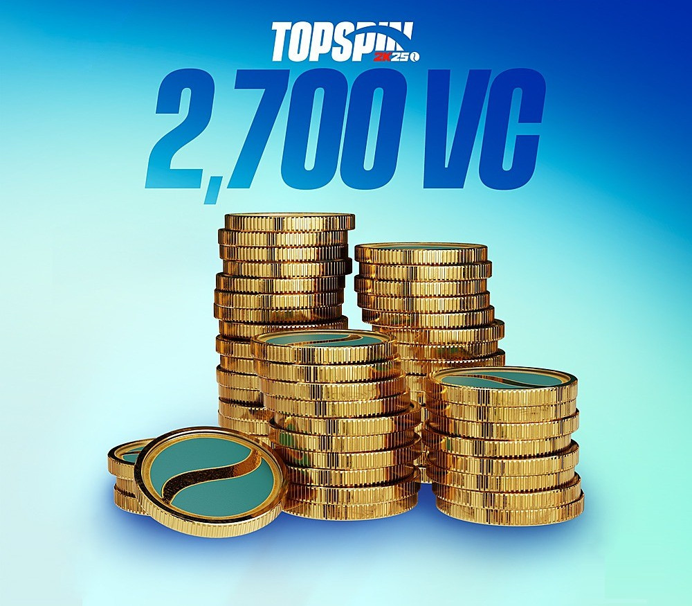 TopSpin 2K25 - 2,700 Virtual Currency Pack XBOX One / Xbox Series X|S
