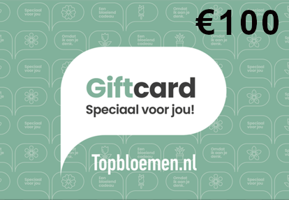 Topbloemen Giftcard €100 Gift Card NL
