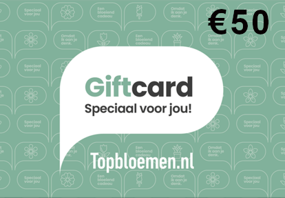 Topbloemen Giftcard €50 Gift Card NL