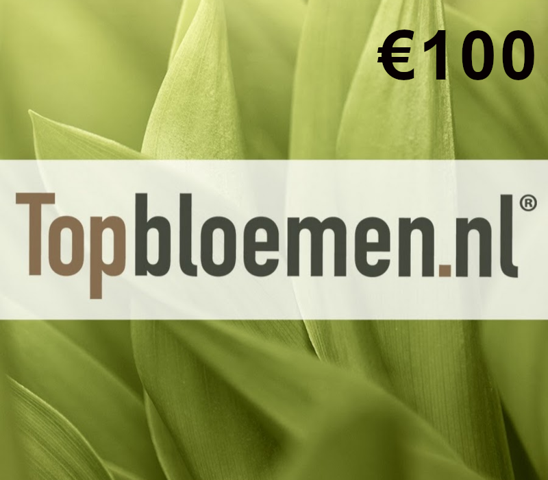 

Topbloemen Giftcard €100 Gift Card NL