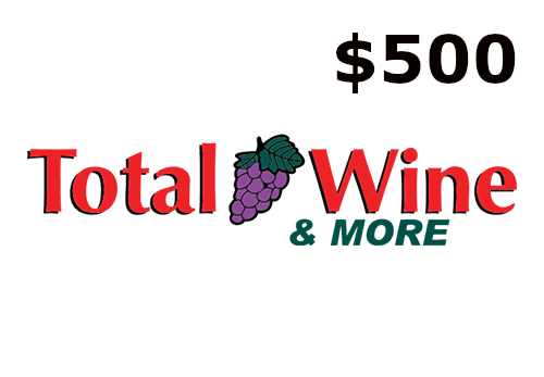 Total Wine & More $500 Gift Card US