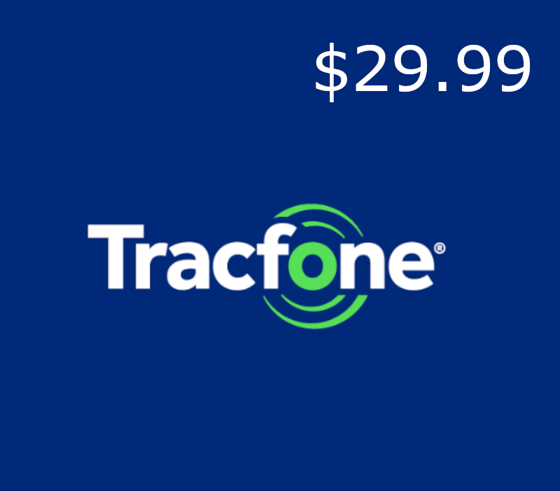 

Tracfone $29.99 Gift Card US