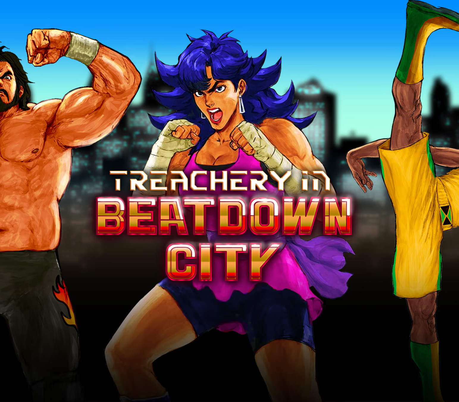 Treachery In Beatdown City Steam CD Key