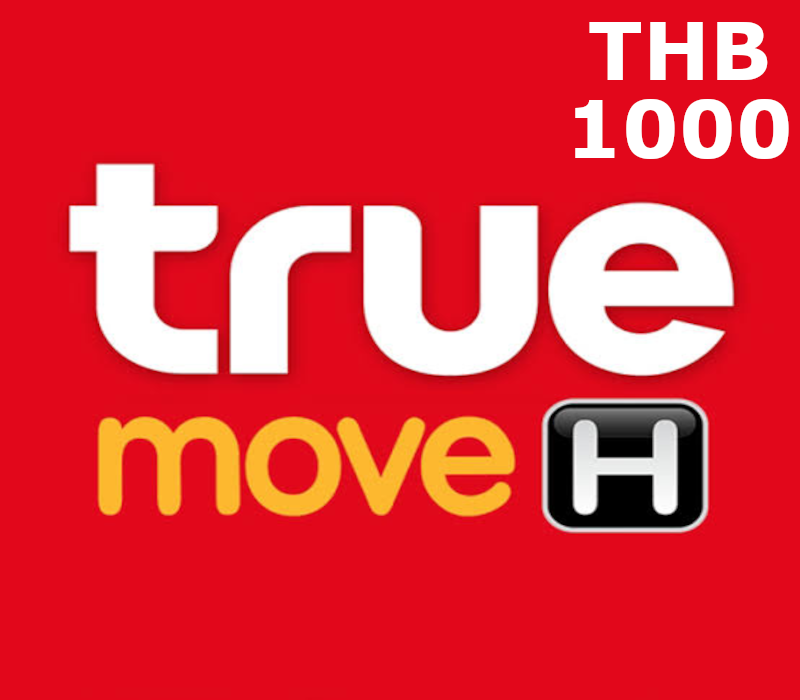 

True Move H 1000 THB Mobile Top-up TH