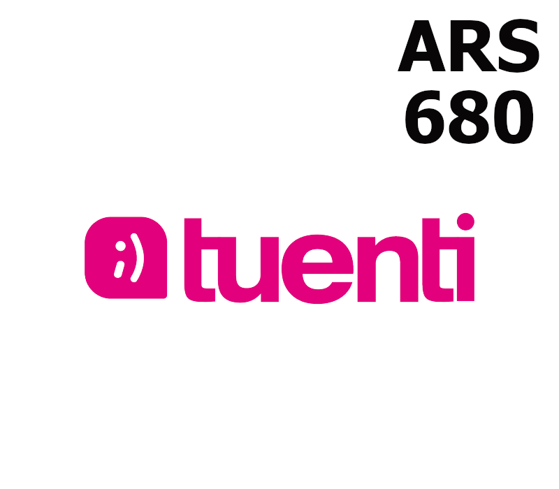 

Tuenti 680 ARS Mobile Top-up AR