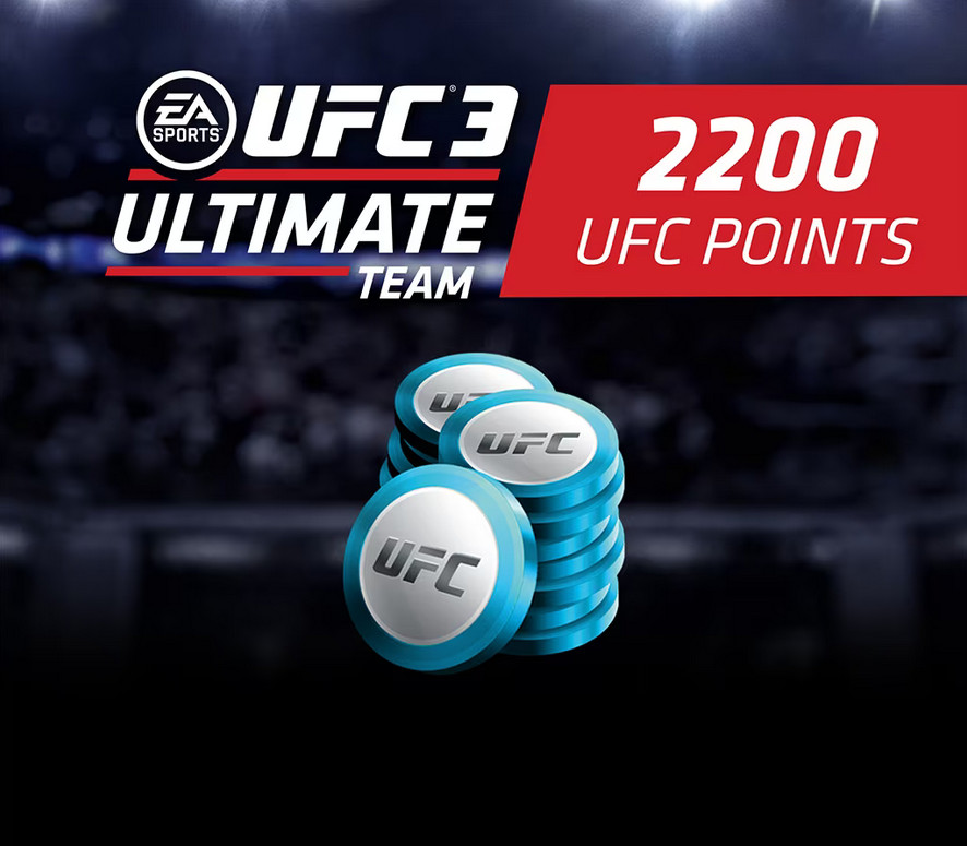 

UFC 3 - 2200 Points XBOX One / Xbox Series X|S CD Key