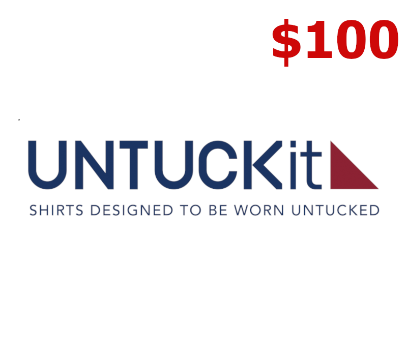 

UNTUCKit $100 Gift Card US