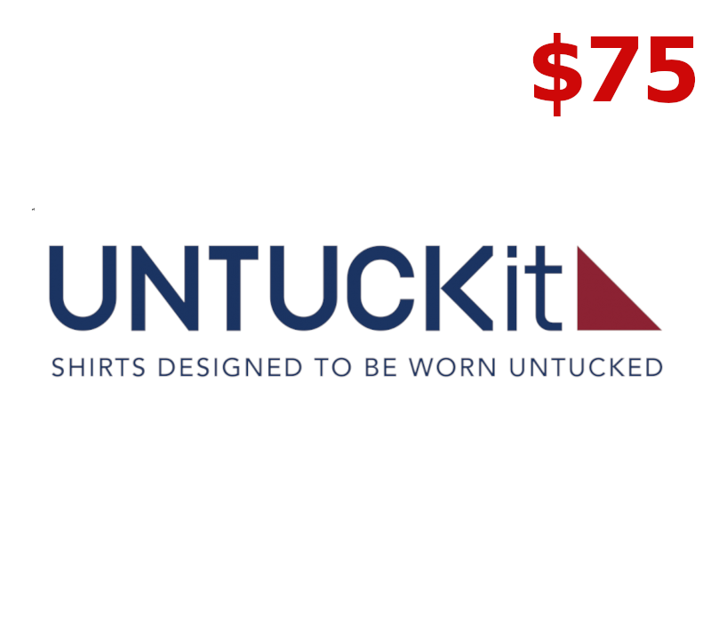 

UNTUCKit $75 Gift Card US