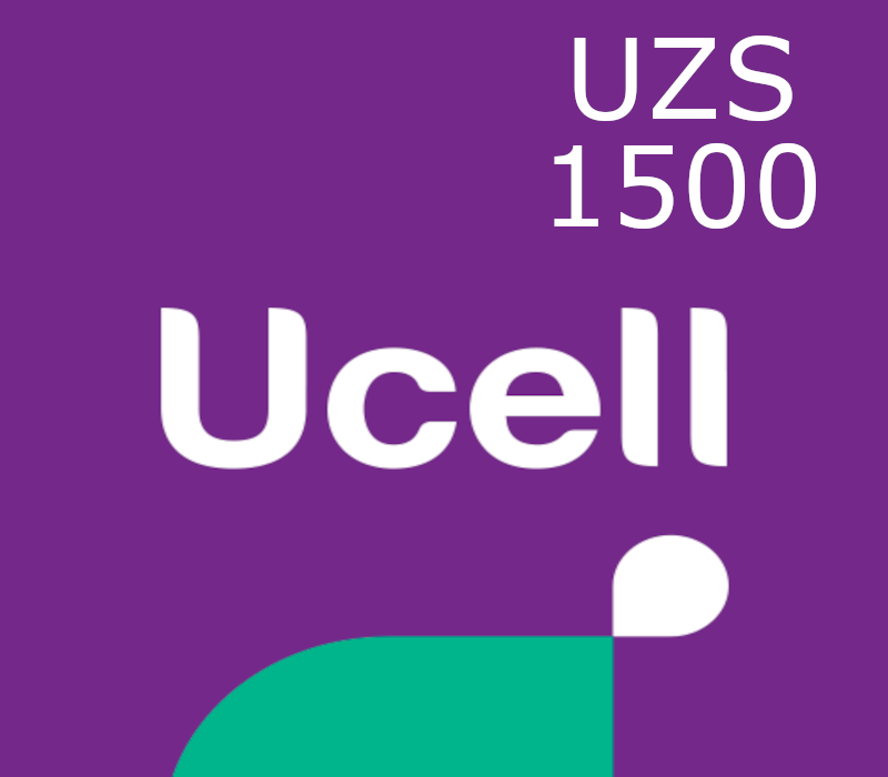 Ucell 1500 UZS Mobile Top-up UZ