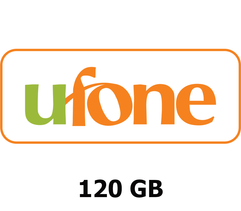 

Ufone 120 GB Data Mobile Top-up PK