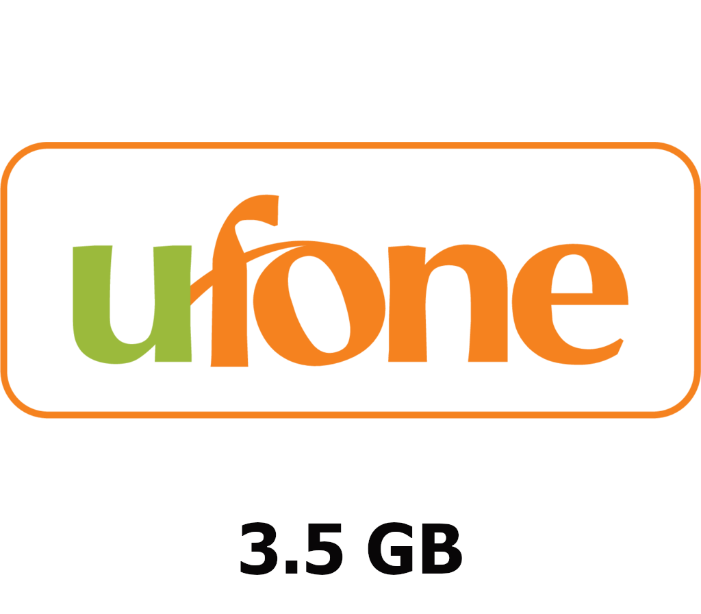 

Ufone 3.5 GB Data Mobile Top-up PK