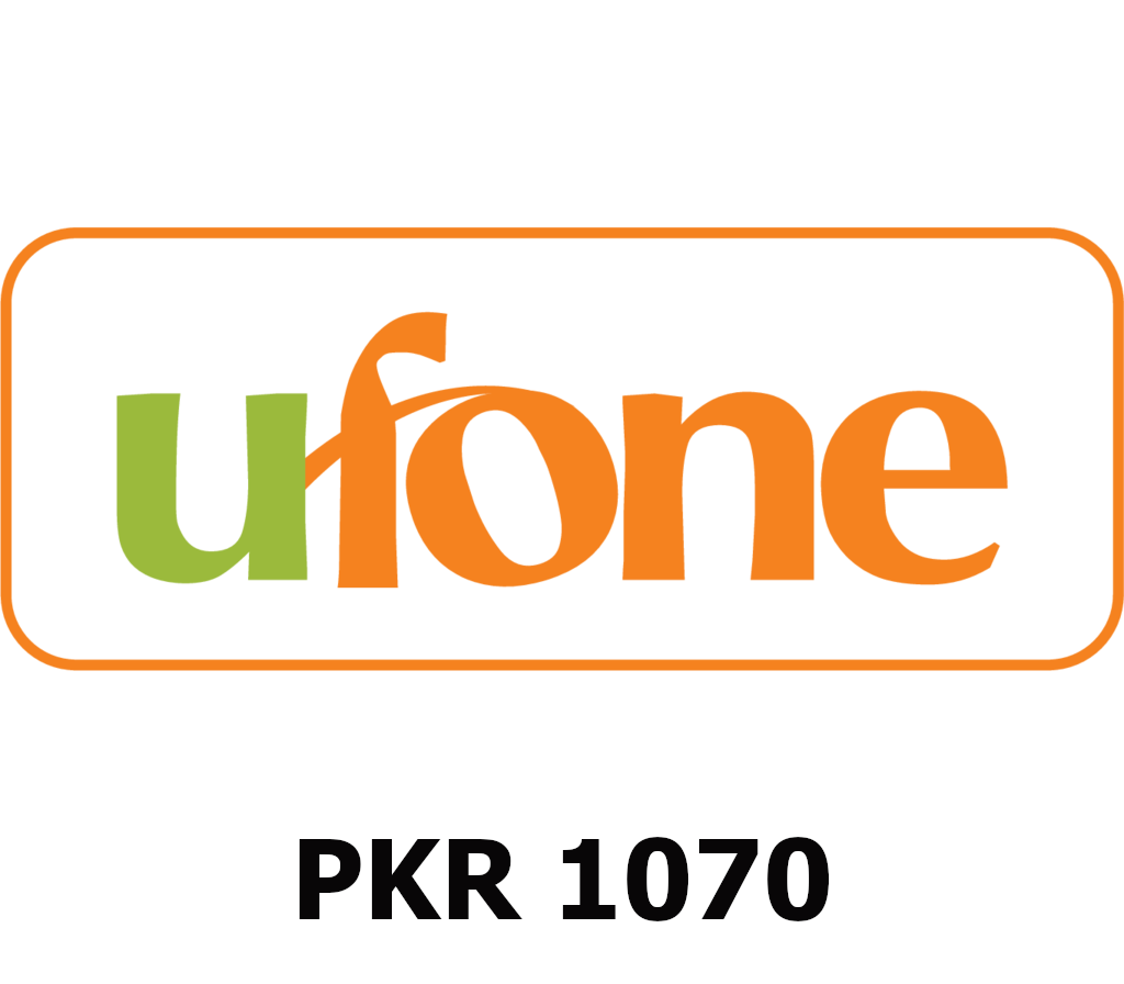 

Ufone 1070 PKR Mobile Top-up PK