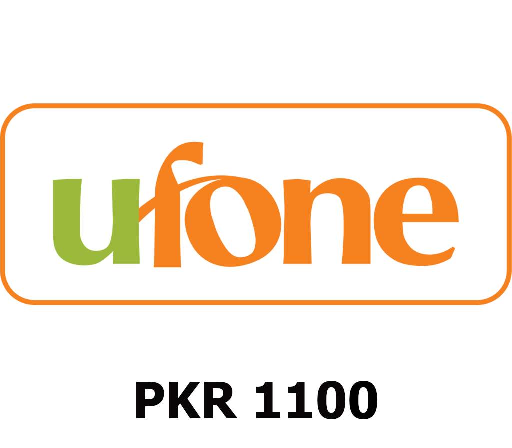 

Ufone 1100 PKR Mobile Top-up PK