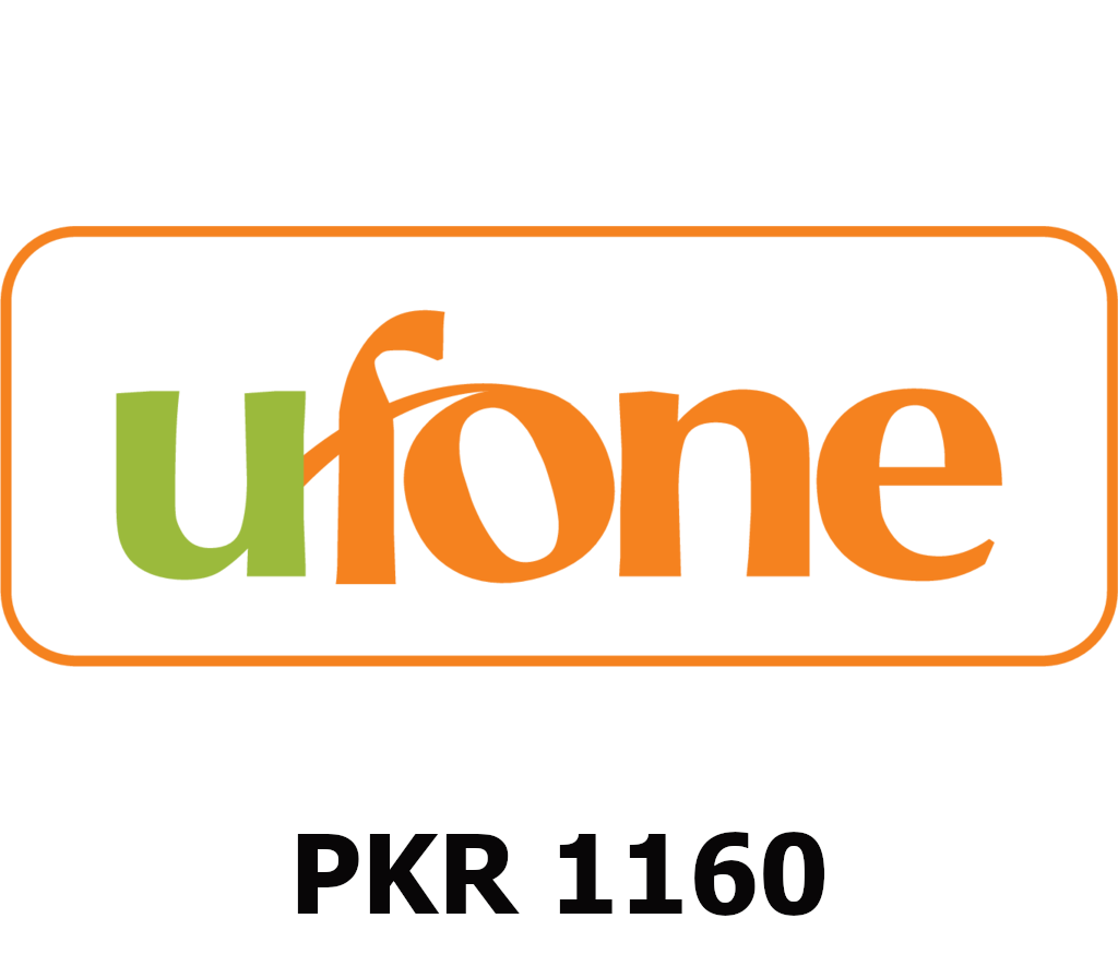 

Ufone 1160 PKR Mobile Top-up PK