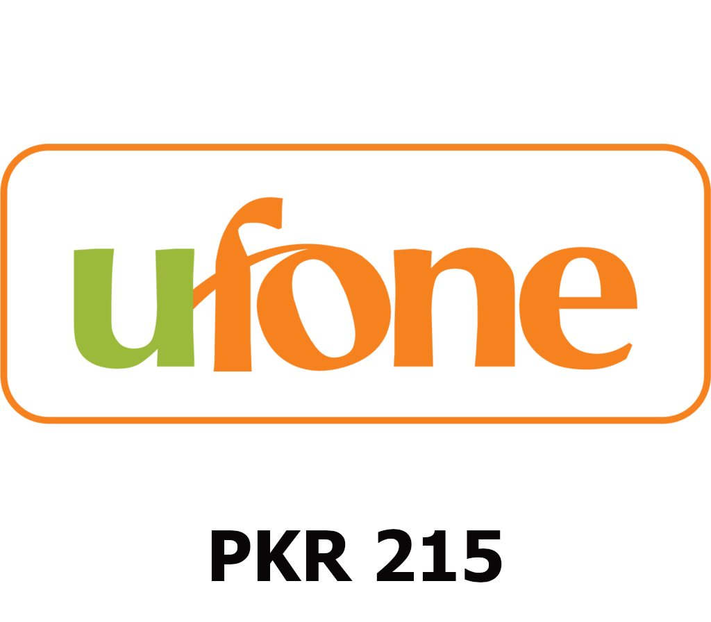 

Ufone 215 PKR Mobile Top-up PK