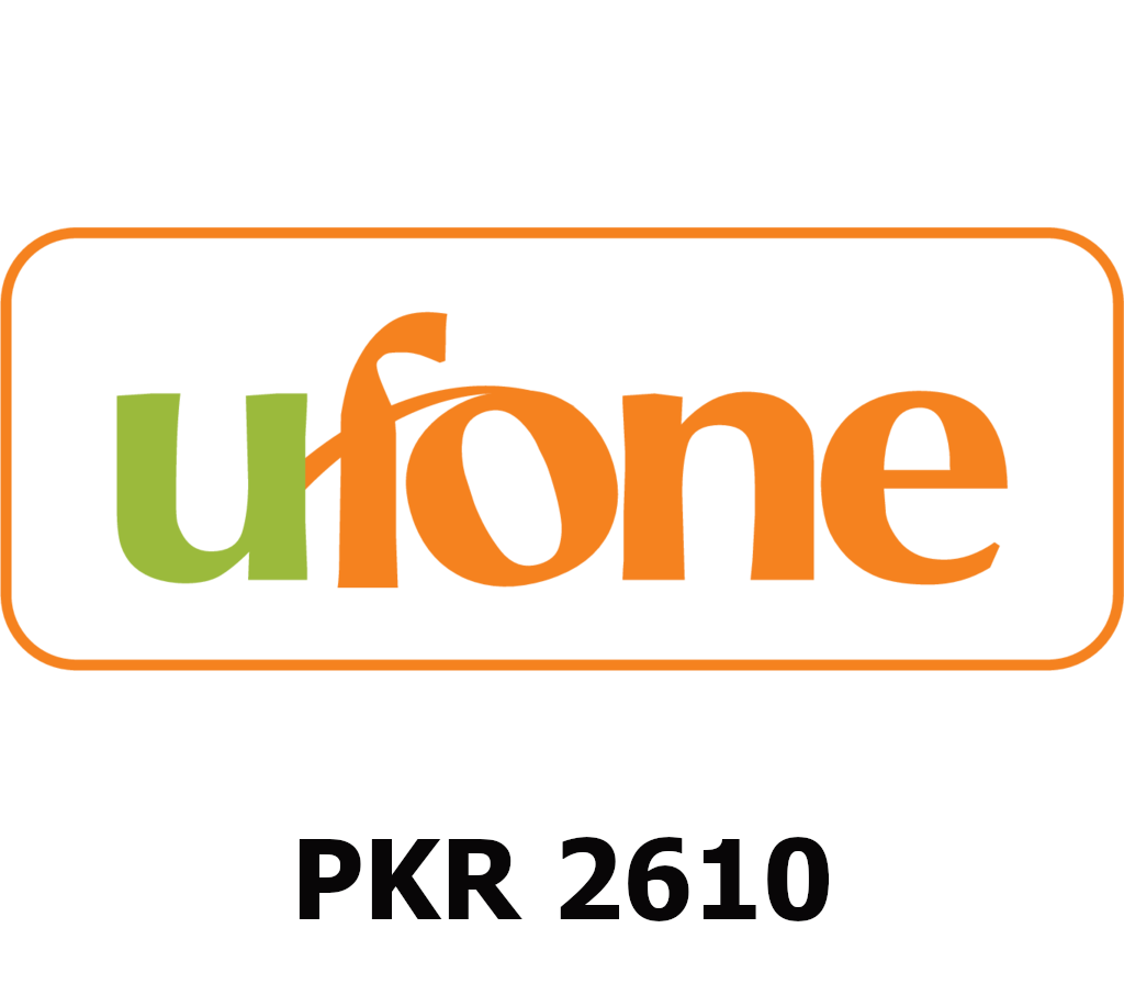 

Ufone 2610 PKR Mobile Top-up PK