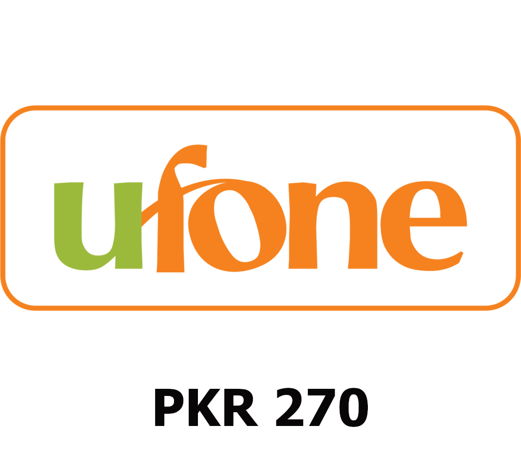 

Ufone 270 PKR Mobile Top-up PK