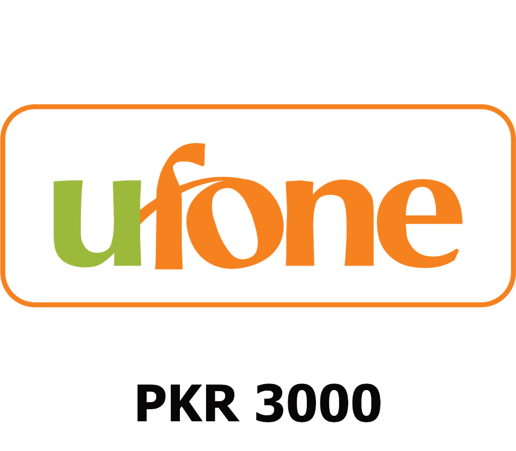 

Ufone 3000 PKR Mobile Top-up PK