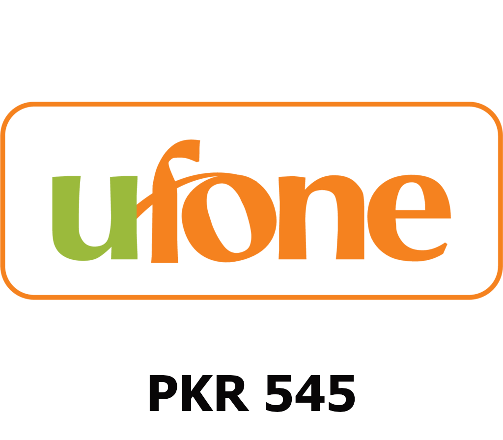 

Ufone 545 PKR Mobile Top-up PK