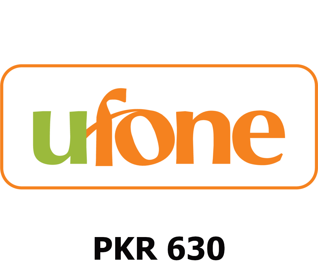 

Ufone 630 PKR Mobile Top-up PK