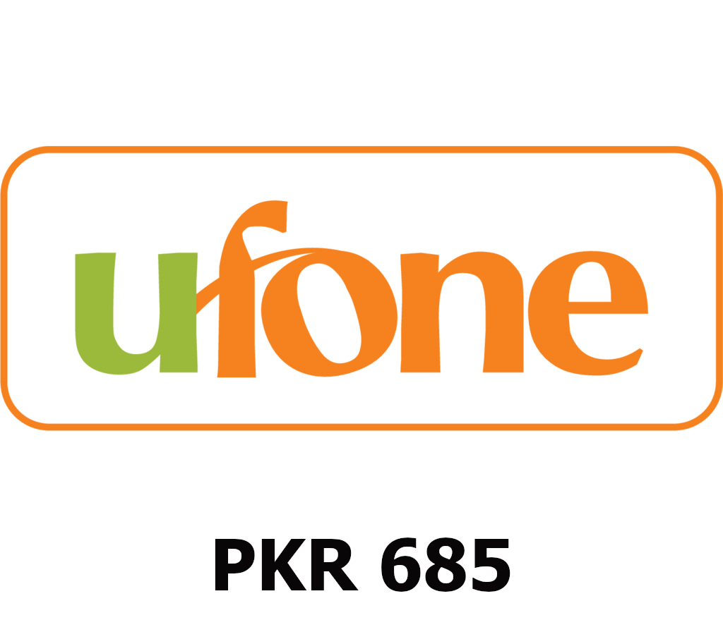 

Ufone 685 PKR Mobile Top-up PK