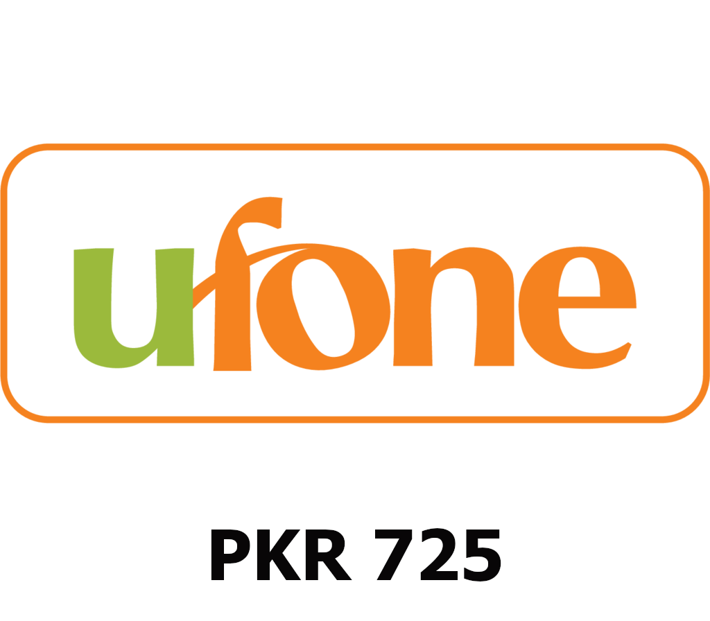 

Ufone 725 PKR Mobile Top-up PK