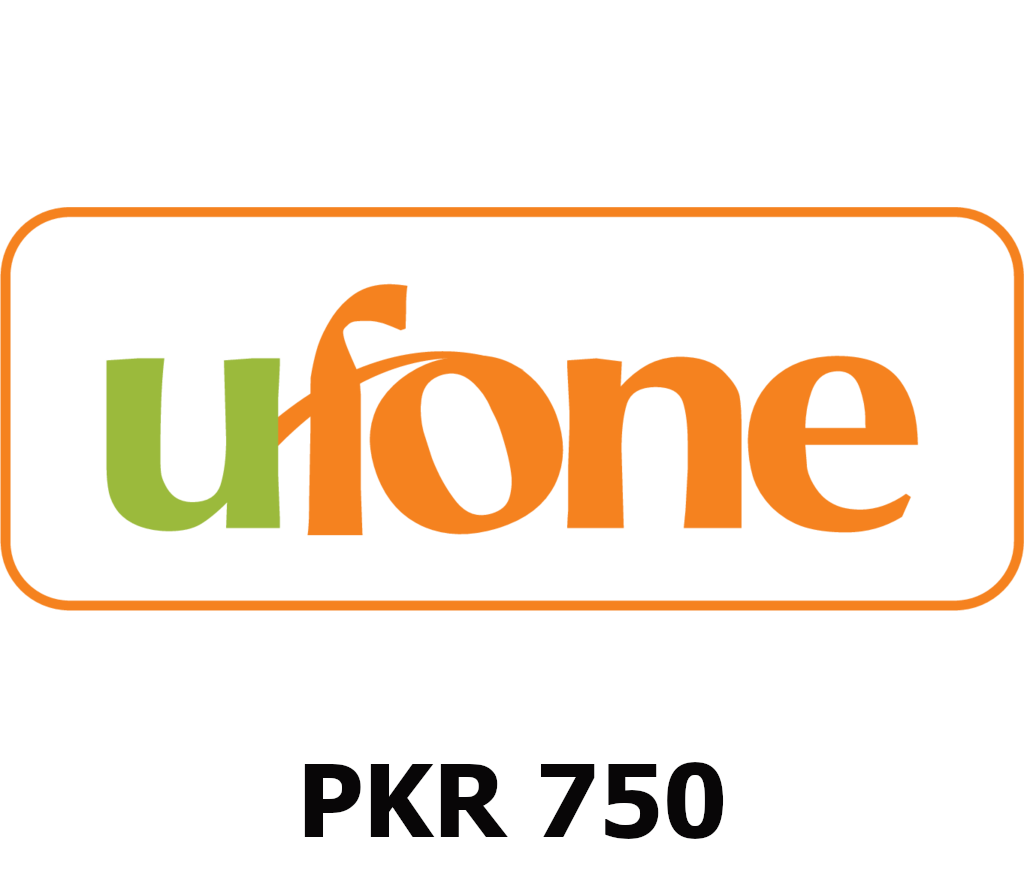 

Ufone 750 PKR Mobile Top-up PK