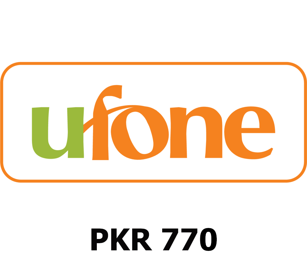 

Ufone 770 PKR Mobile Top-up PK