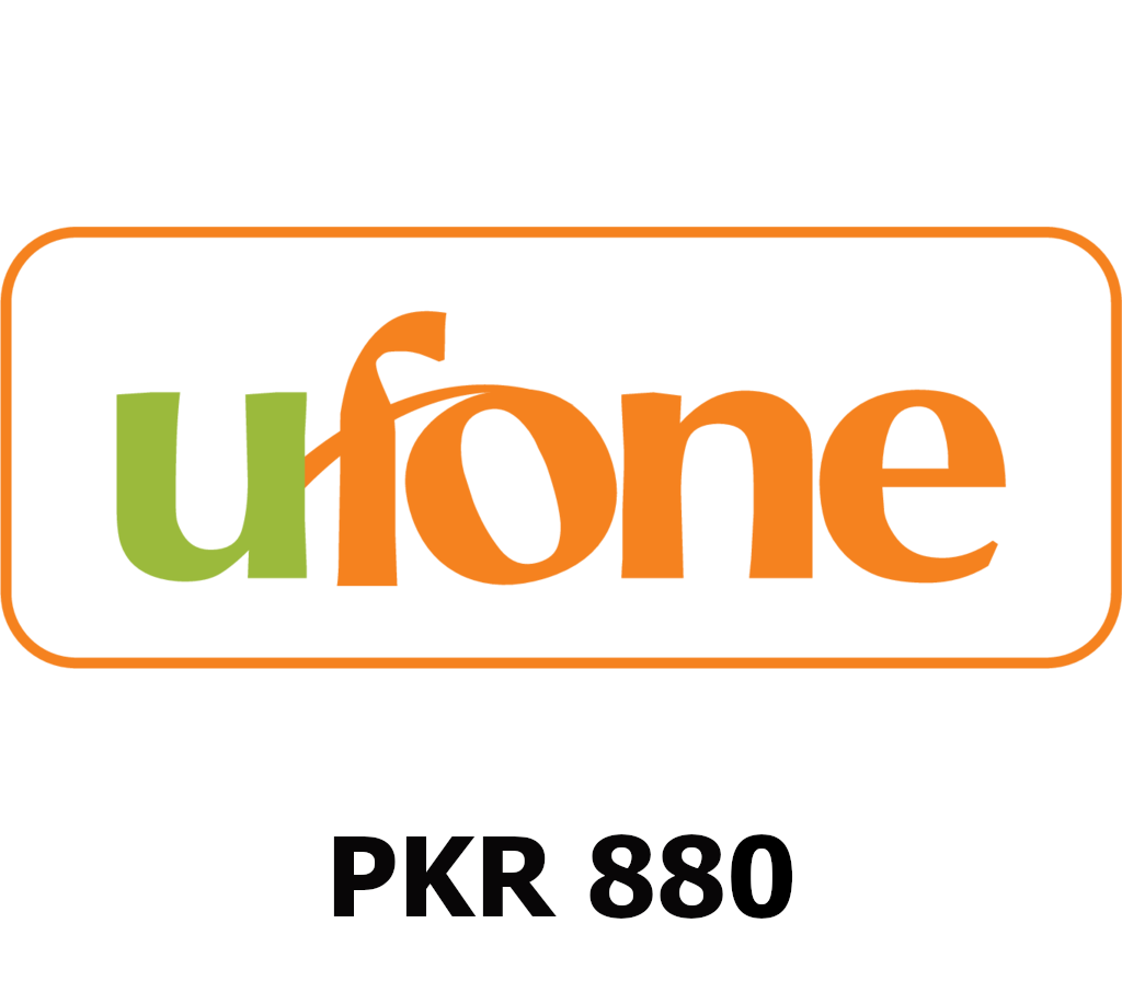 

Ufone 880 PKR Mobile Top-up PK